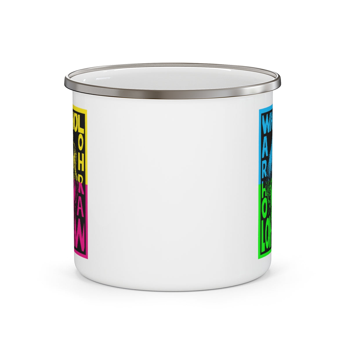 "Warhol" Enamel Mug