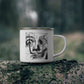 "Dali" Enamel Mug