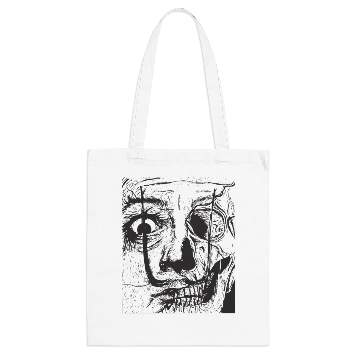 "Dali" Tote Bag (Black and white)