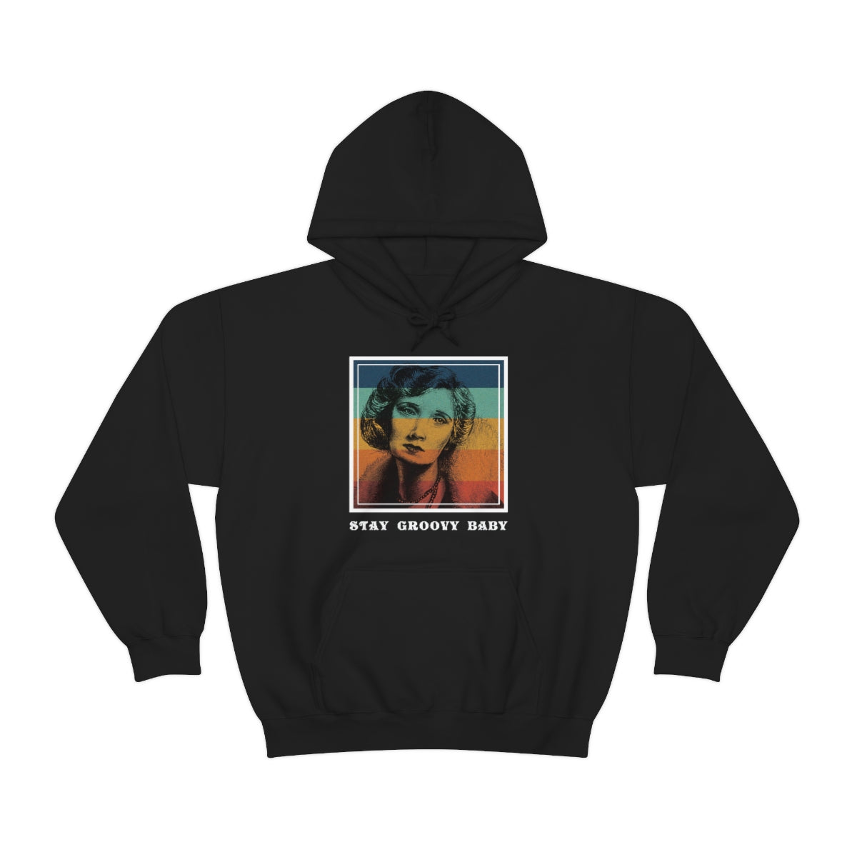 "Stay Groovy Baby" Unisex Hoodie