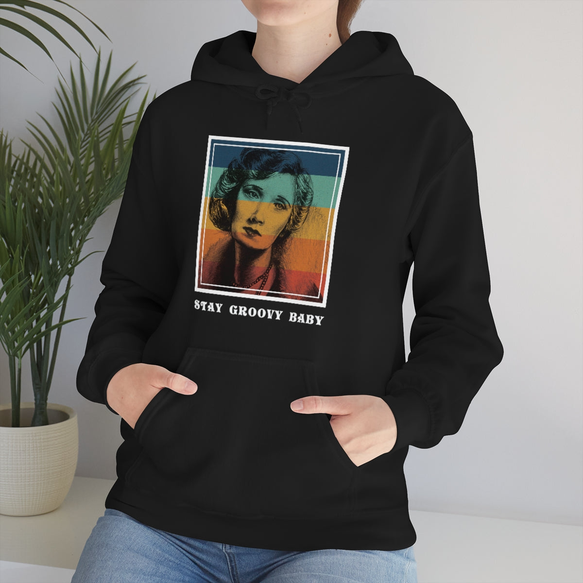 "Stay Groovy Baby" Unisex Hoodie