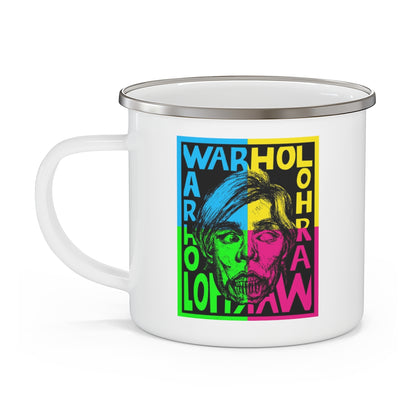 "Warhol" Enamel Mug