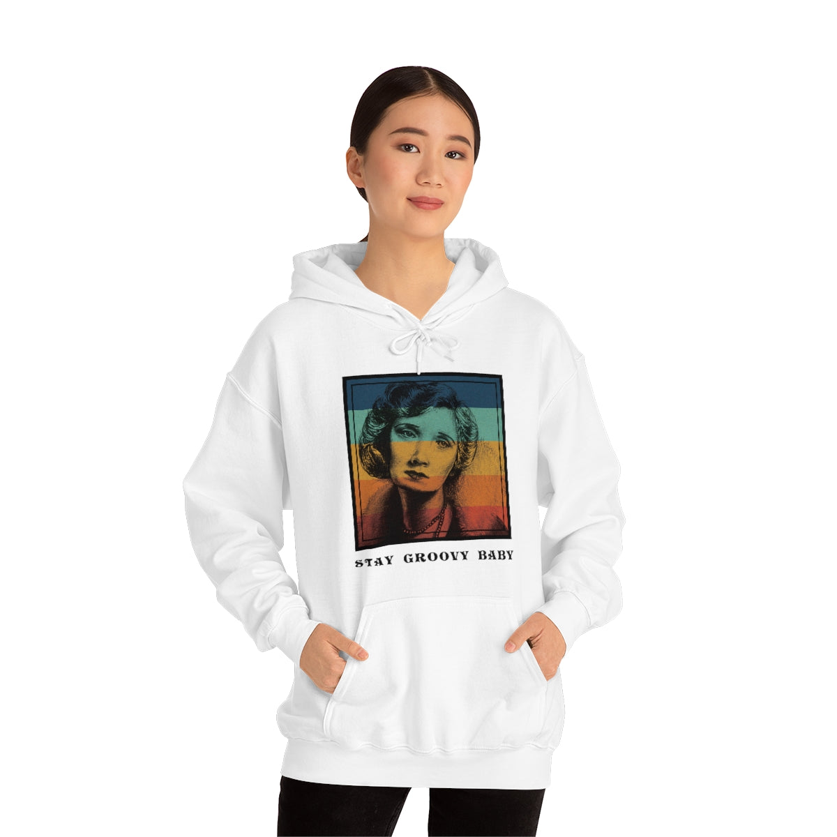 "Stay Groovy Baby" Unisex Hoodie