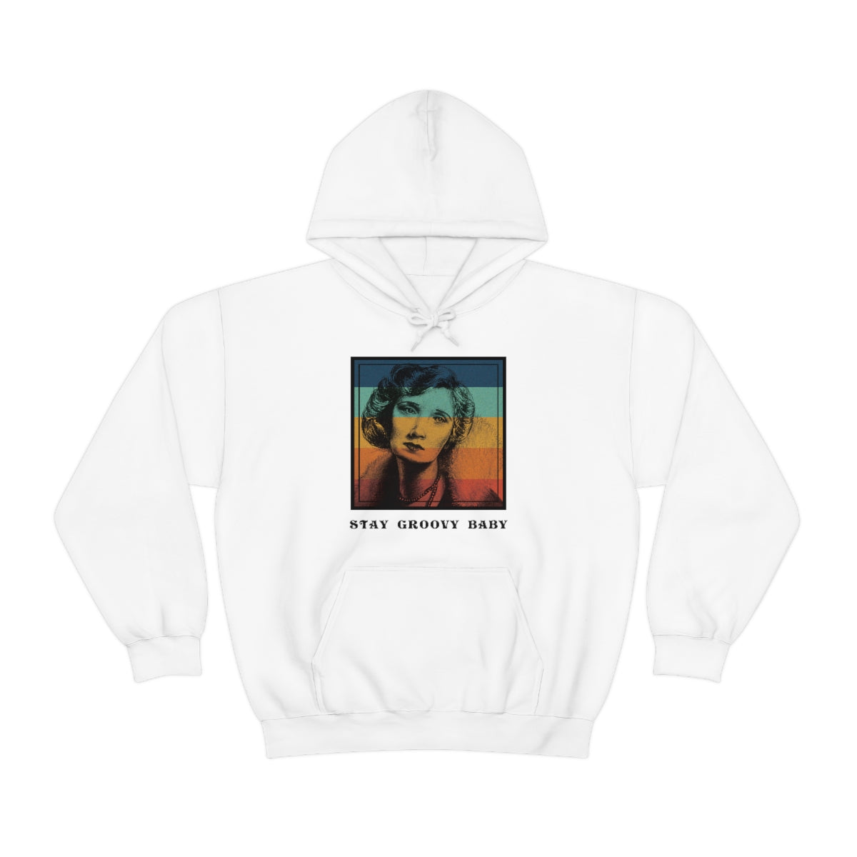 "Stay Groovy Baby" Unisex Hoodie