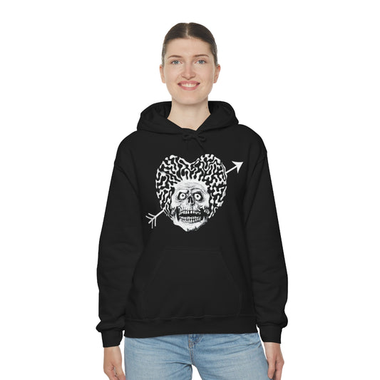 "Heart Skull" Unisex Hoodie